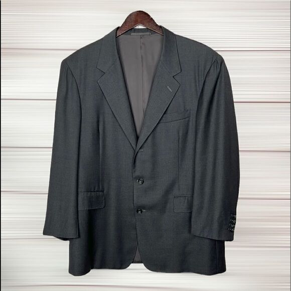 YING & TAI & ERMENEGILDO ZEGNA Wool Suit Jacket Suit Coat - Picture 2 of 12